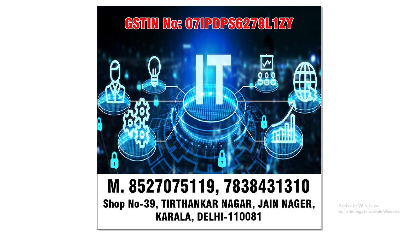 Creative concept banner for website design