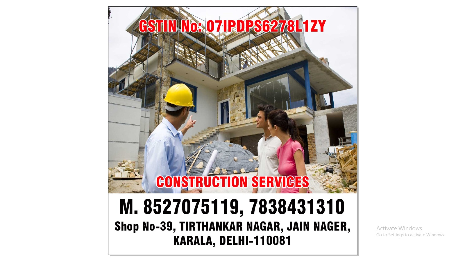 Construction Service