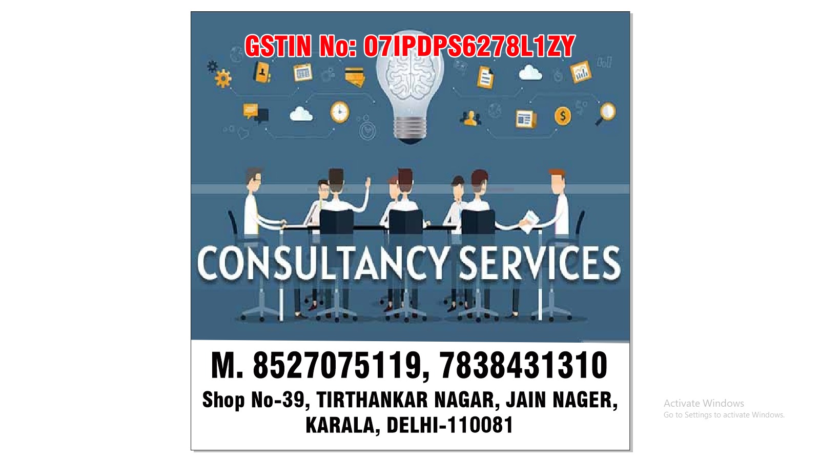 Consultancy Service